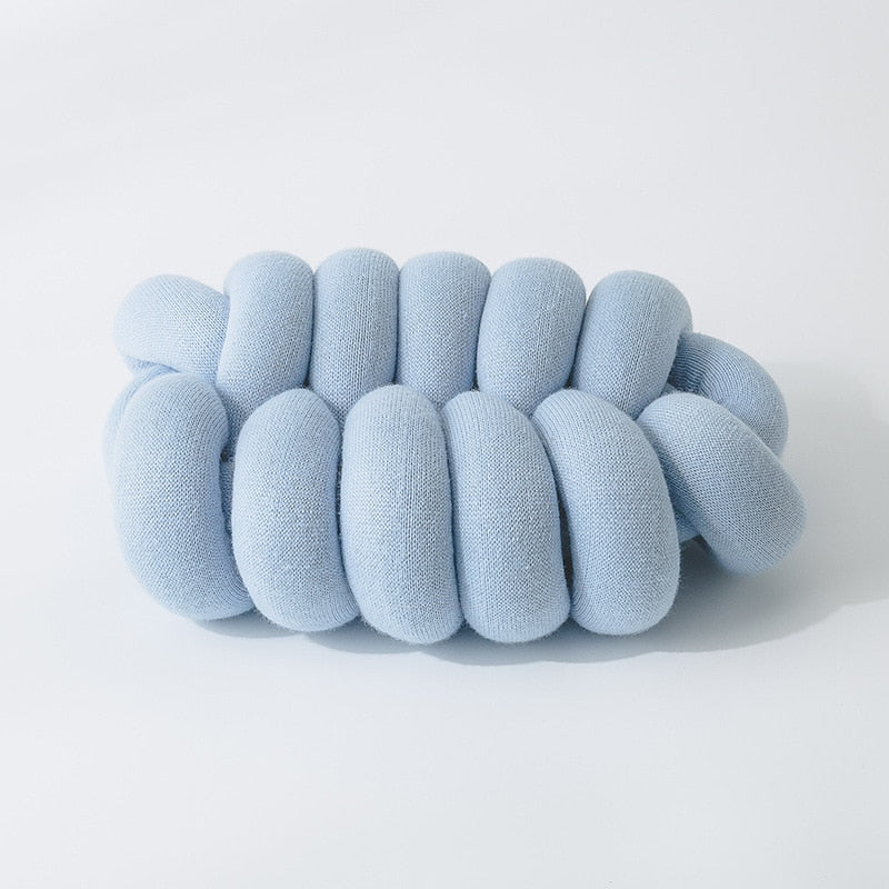 Knotiva – Handgemaakt Knotenkussen van Acrylbreisel met Polyester
