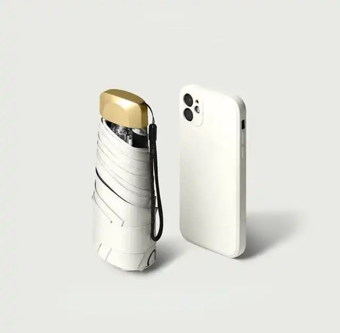 Mini Regenschirm – Ultra kompakt, windbeständig & UV-Schutz