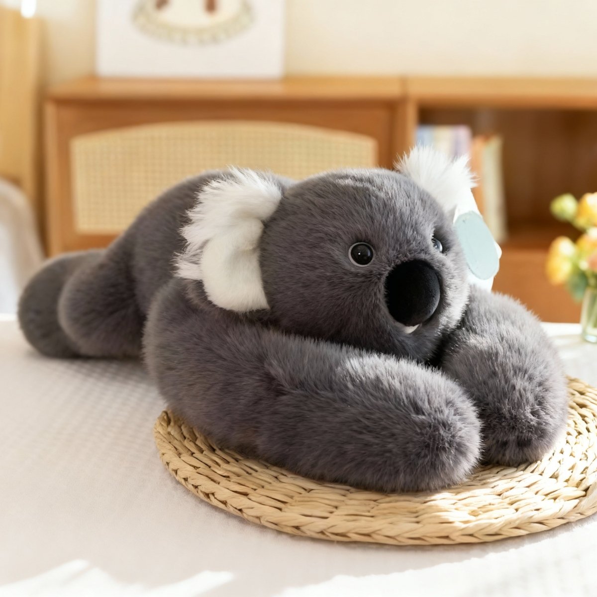 Kuscheltier – Schulterkuscheltier mit langen Armen & extra weichem Plüsch