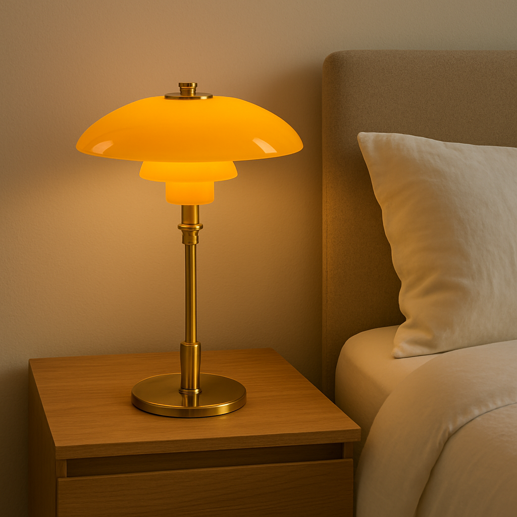 Tischlampe – Scandinavisches Minimalistisches Design mit Integrierter LED