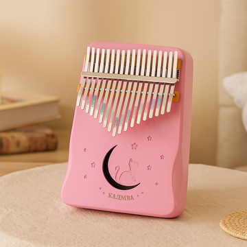 Træ – Kalimba de 17 teclas de madeira – Conxunto musical para principiantes