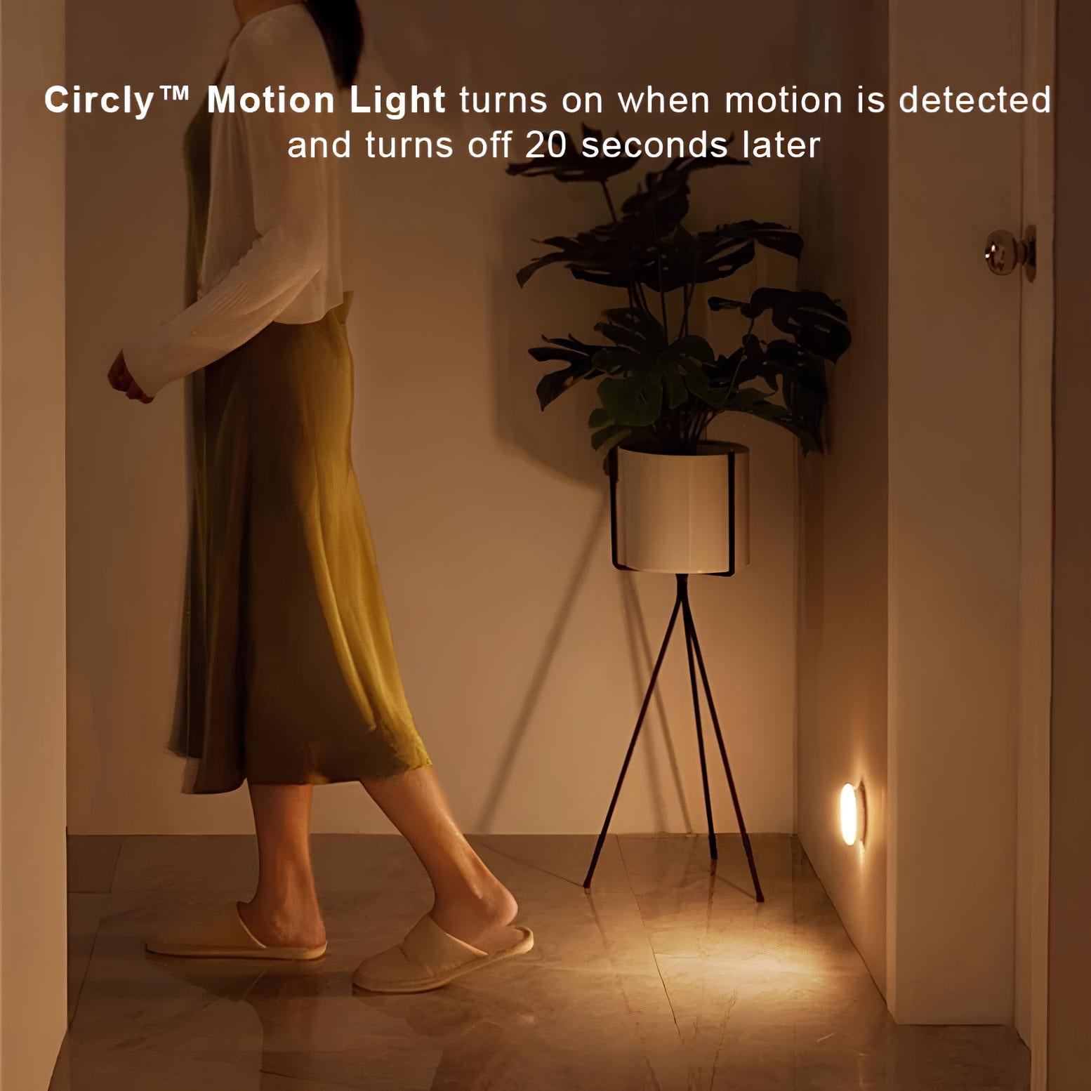Circly Bewegungsmelderlicht – Kabellos, Energiesparend und Einfach zu Installieren