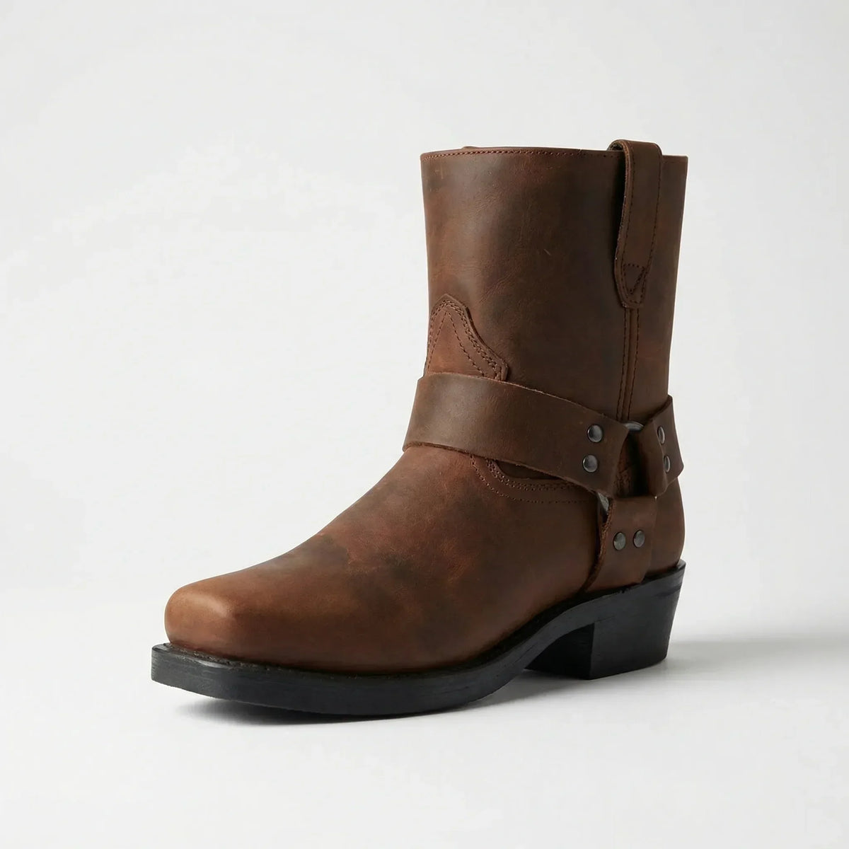Classic men's cowboy-style boots - Allan 0