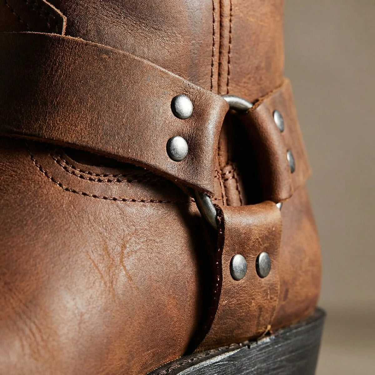 Classic men's cowboy-style boots - Allan 3