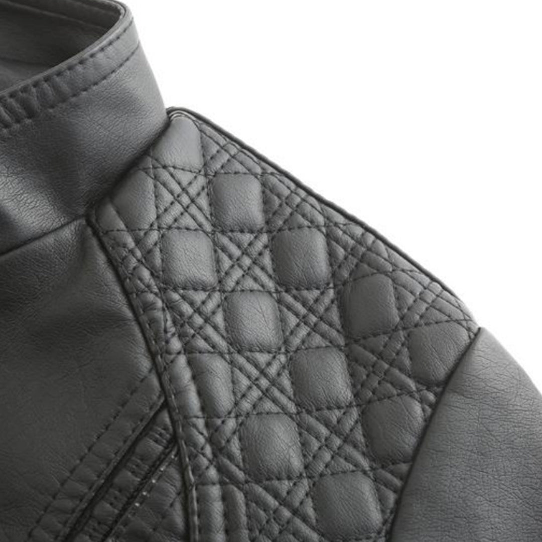 Yldana | Chaqueta de cuero elegante para mujer