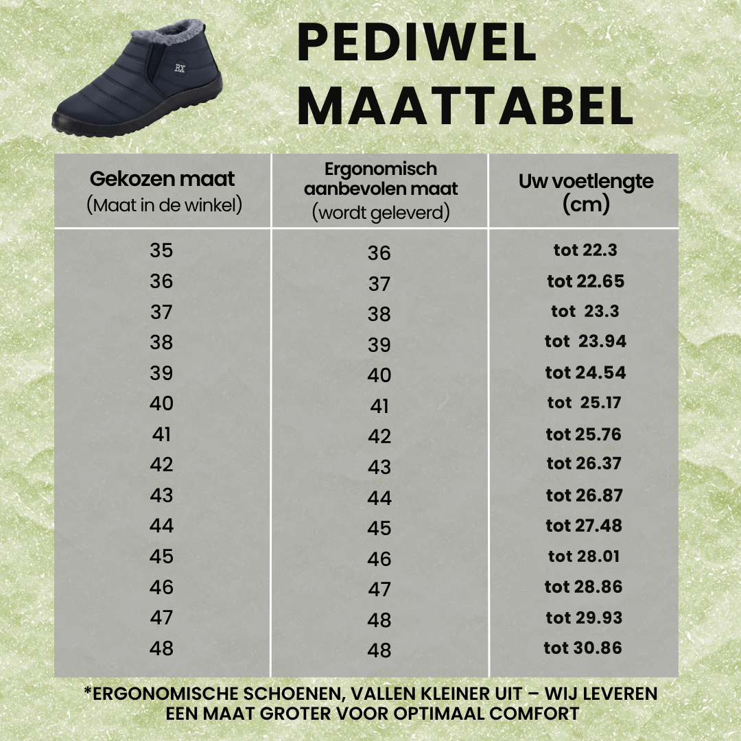 Comfort Winterlaarzen met Antislip Zool – Ruim Ontwerp en Stabiel Loopcomfort