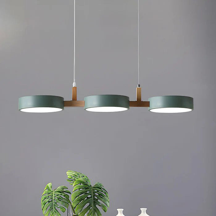 Nordura – Moderne zylindrische Pendelleuchte – mehrere LED-Lichtquellen
