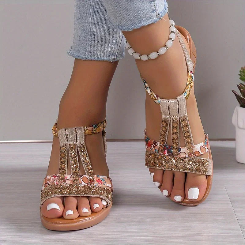 Dames Sandalen met Hak - Orthopedische Sleehak met Zachte Zool voor Comfort 6