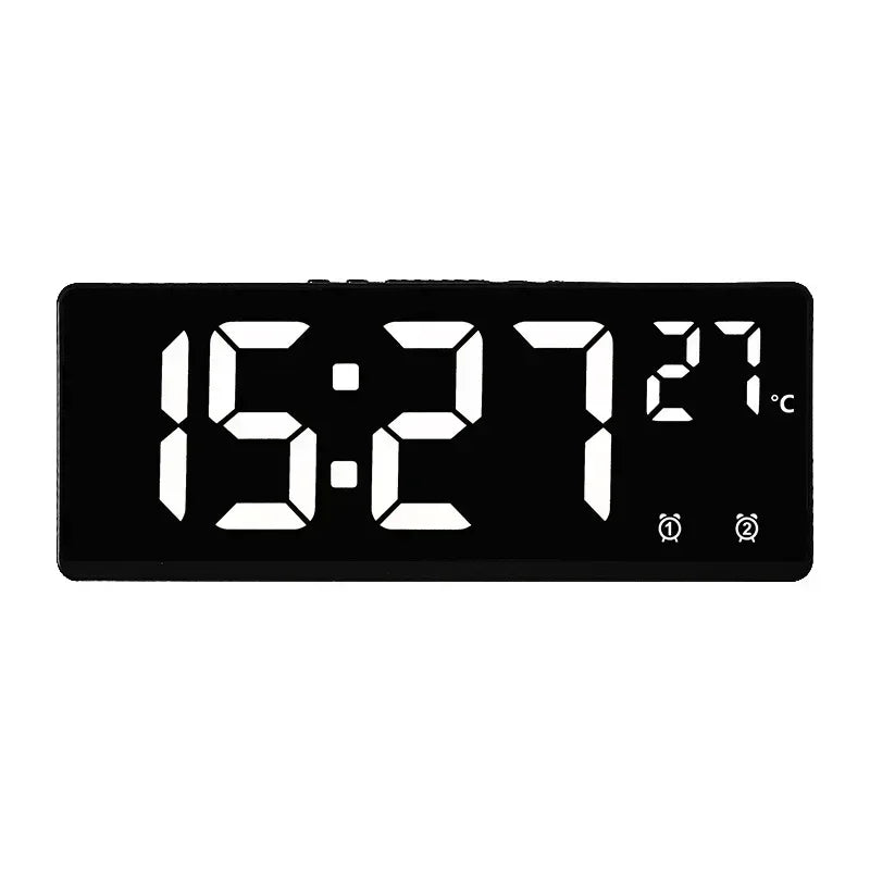 Zentix – Digitale wekker spraakgestuurd met temperatuur – slaapkamer & bureau