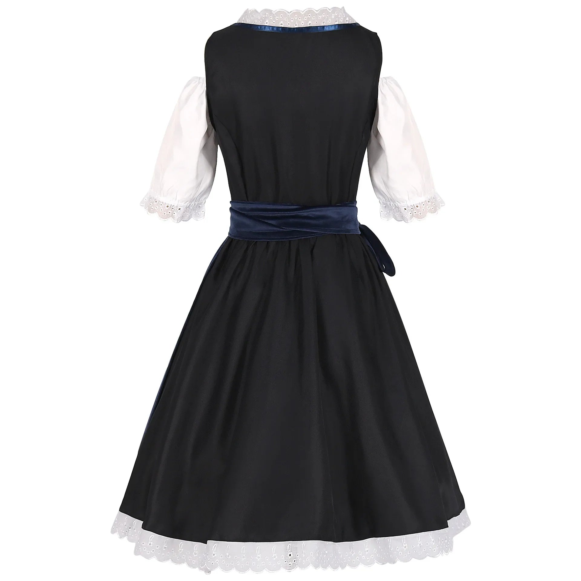 BavariaStyle – Dirndlkleid mit Schürze & Spitze – Wiesn-Look für Damen  