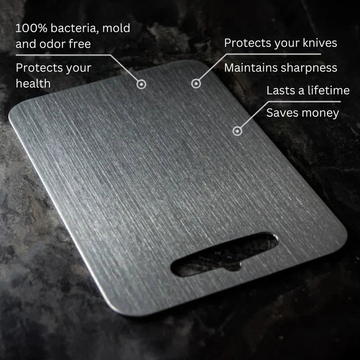 Titanedge Cutting Board – Antibacterial Titanium For Hygienic Cutting