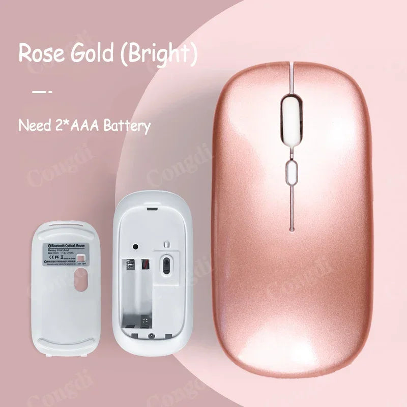 Techlore – ratolí Bluetooth ergonòmic silenciós 1600DPI – portàtil i tauleta