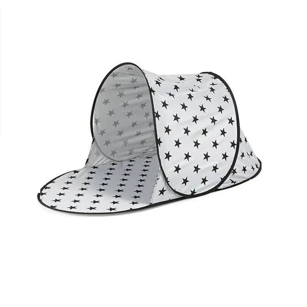 Draagbare Pop-Up Strandtent met UV-Bescherming voor Buitengebruik, Compact en Waterbestendig 7