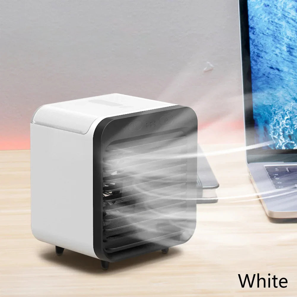 Draagbare USB Mini Airconditioner met 3 Snelheden en Instelbare Luchttoevoer 6