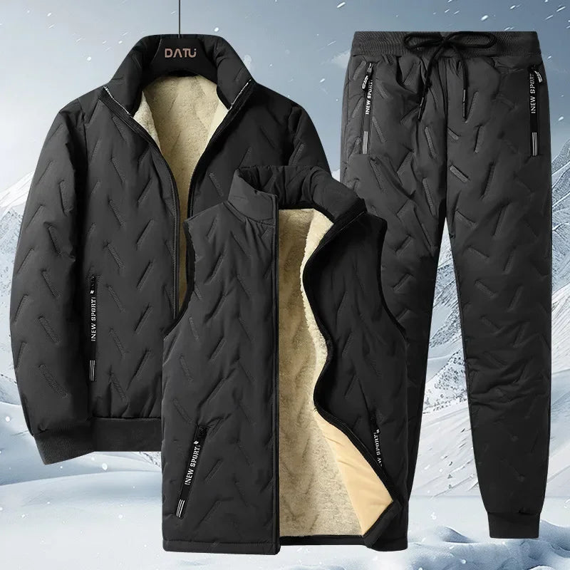 FrostKids – Winter set children fleece jacket & pants – Windproof & warm