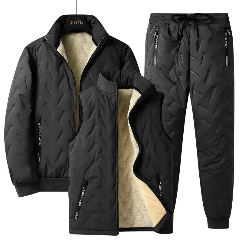 FrostKids – Winter set children fleece jacket & pants – Windproof & warm