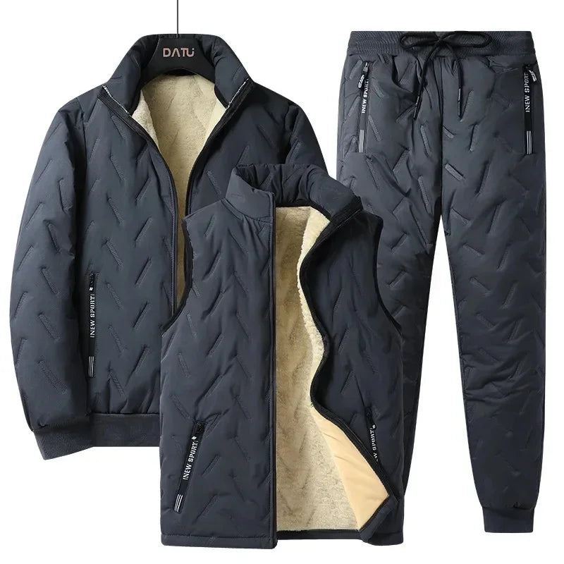 FrostKids – Winter set children fleece jacket & pants – Windproof & warm