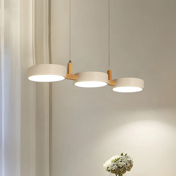 Nordura – Moderne zylindrische Pendelleuchte – mehrere LED-Lichtquellen