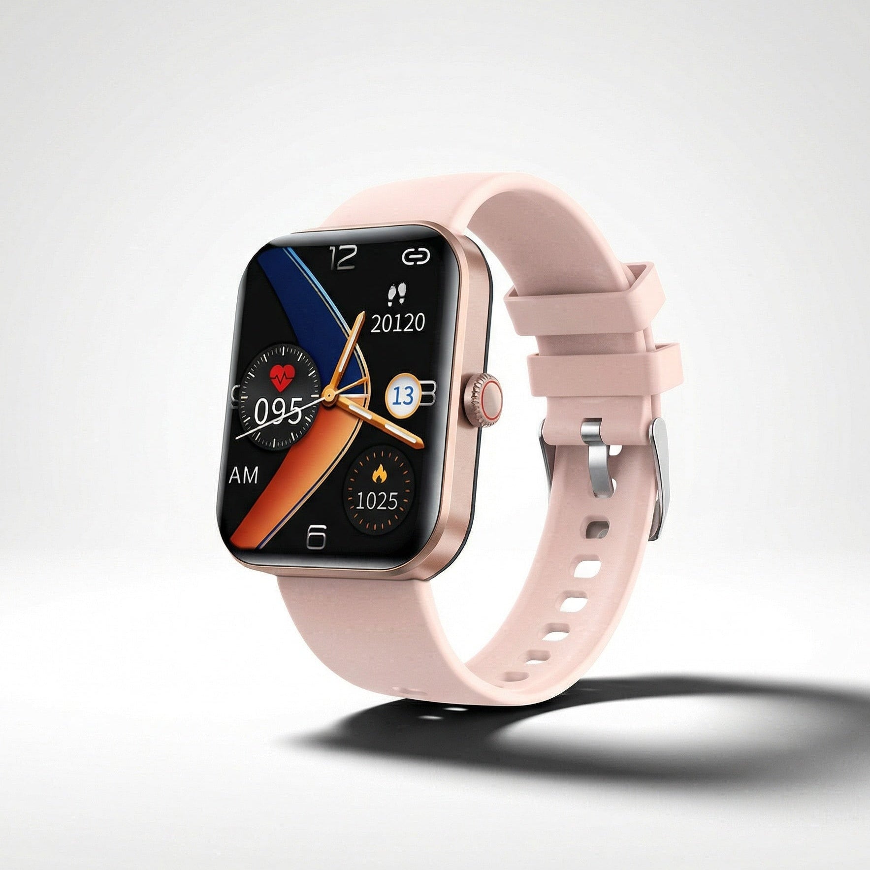 Reloj inteligente de actividad – Pantalla táctil, seguimiento de movimiento y sueño con medición de pulso cardíaco