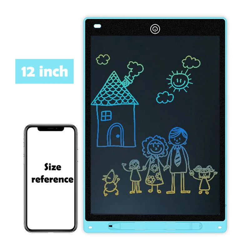 Scribly – LCD tekenbord kinderen 8.5/10/12 inch – herbruikbaar & educatief