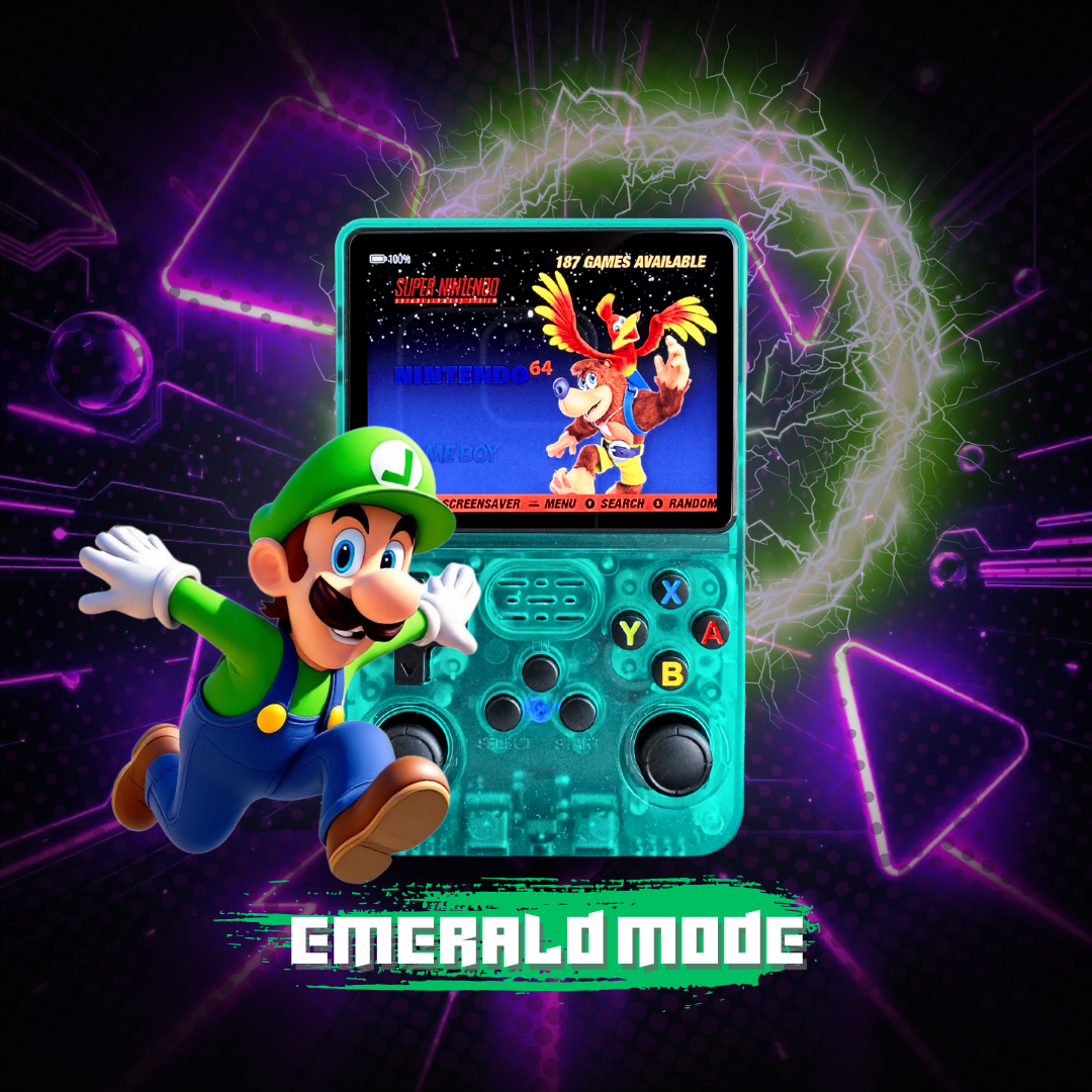 Retro Handheld Gameconsole – 64GB/128GB met 20.000–40.000+ Games