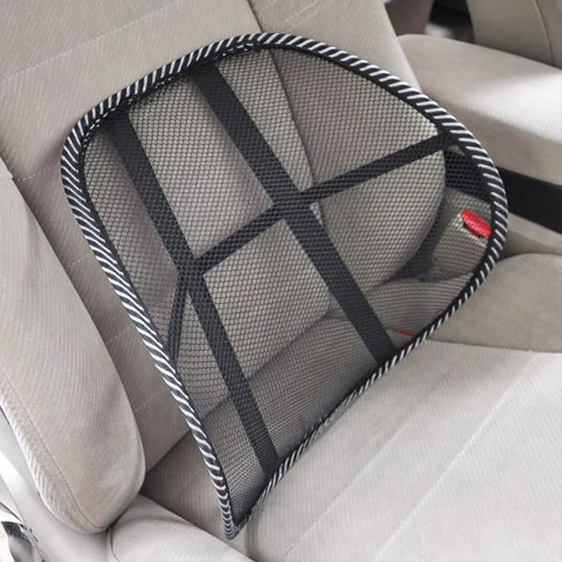 Ergonomisch Rugkussen voor Auto met Massagefunctie en Ventilatie, Zwart 3