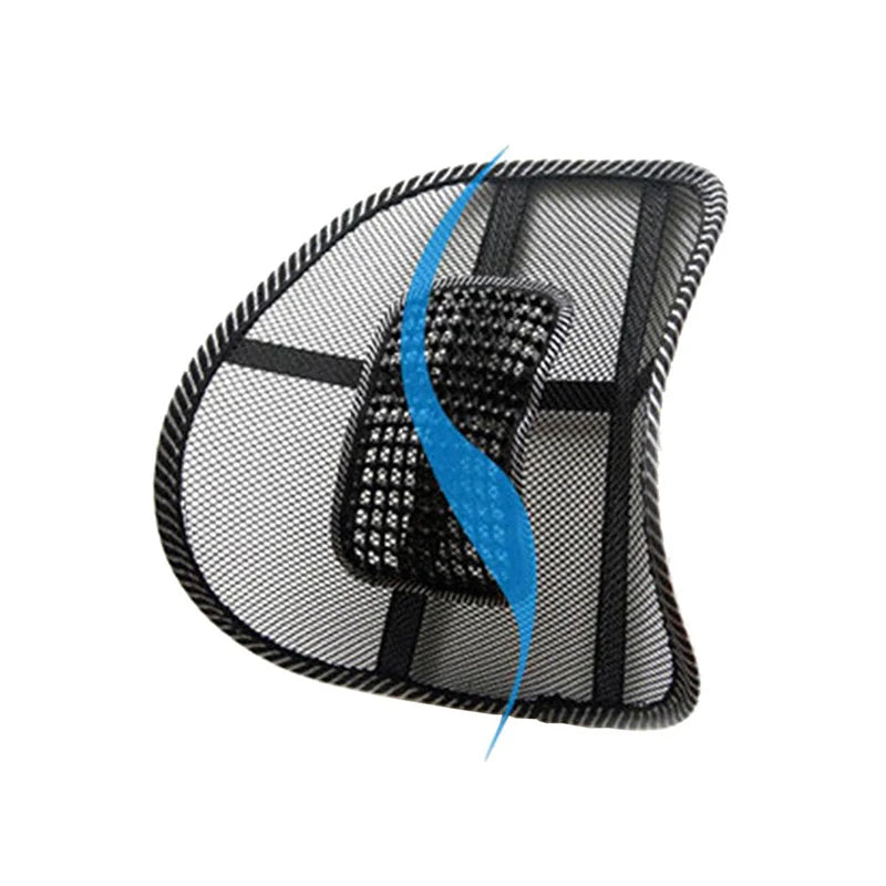Ergonomisch Rugkussen voor Auto met Massagefunctie en Ventilatie, Zwart 5