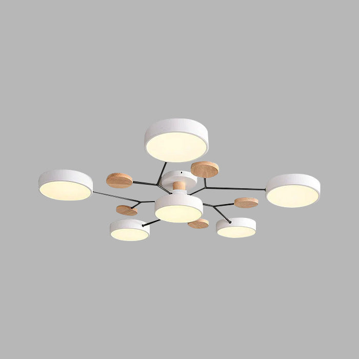 Lumaro – Lámpara de teito LED redonda – Deseño moderno para salón