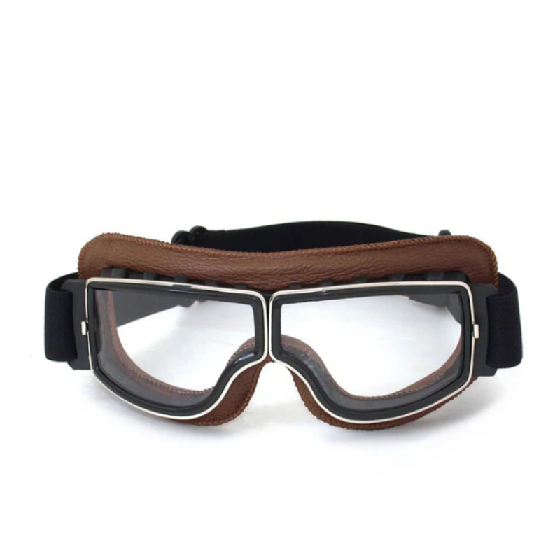 RiderEdge Vintage Gafas de Motor – Protección Estilosa na Estrada