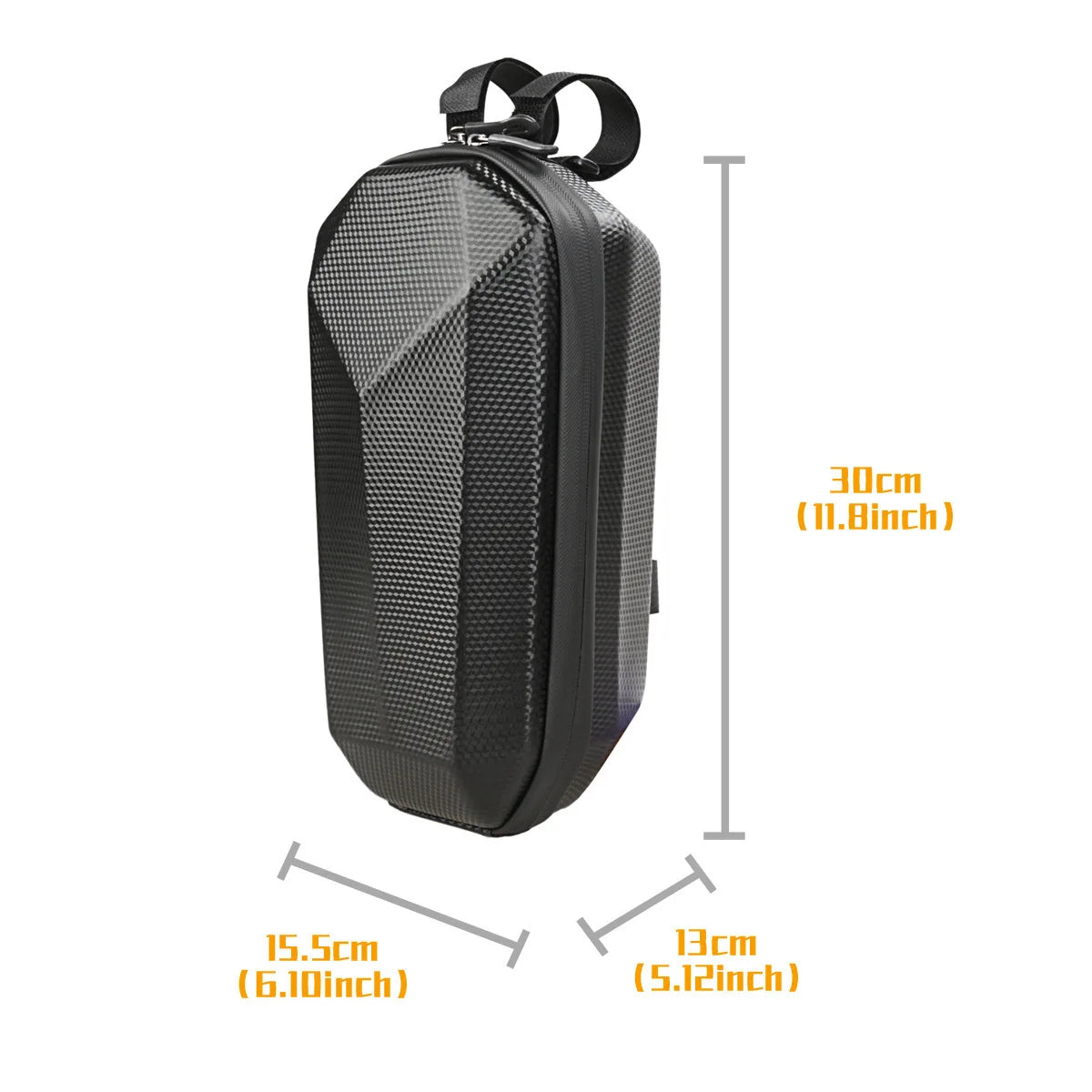 Fietstas voor elektrische scooter en vouwfiets, hard shell 1