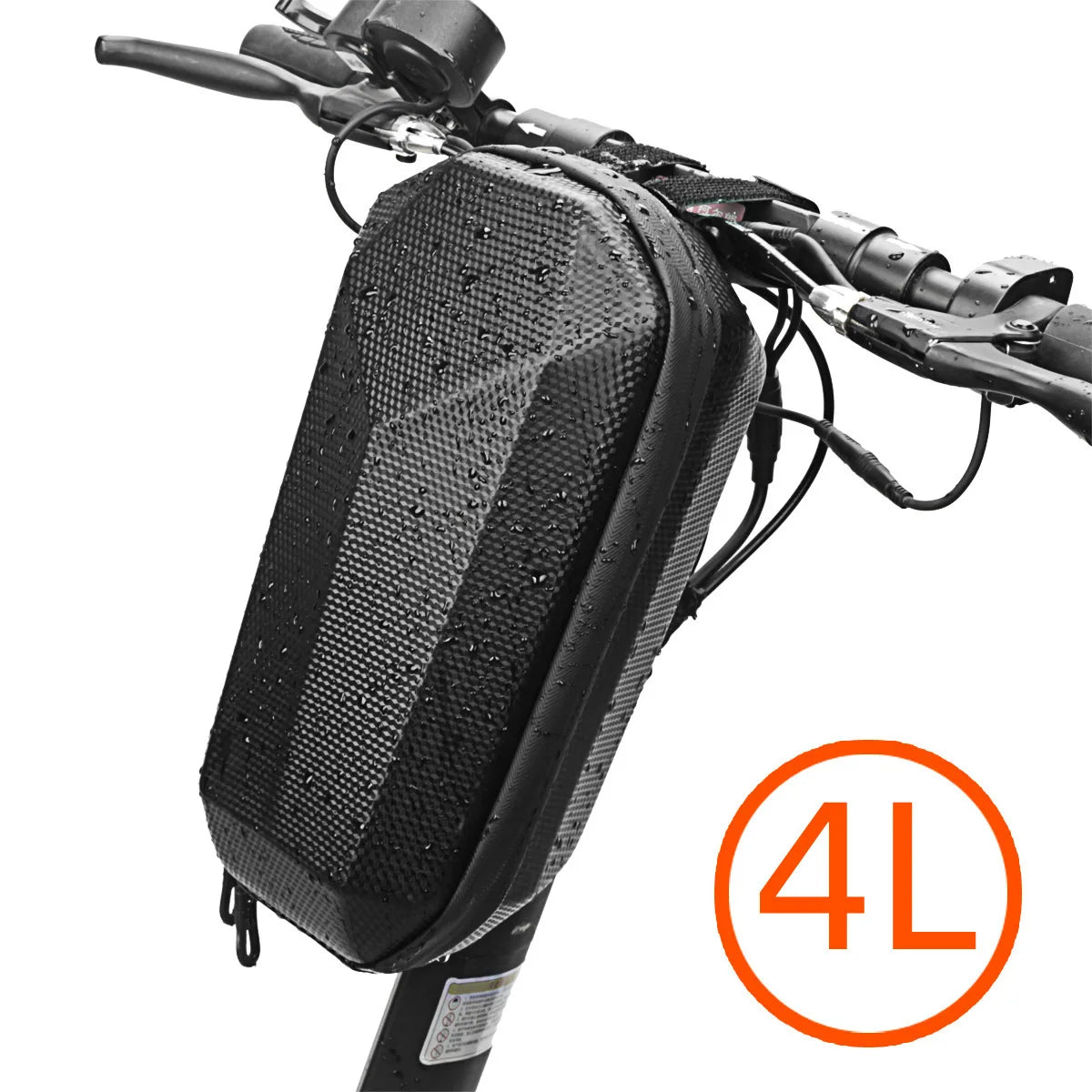 Fietstas voor elektrische scooter en vouwfiets, hard shell 3