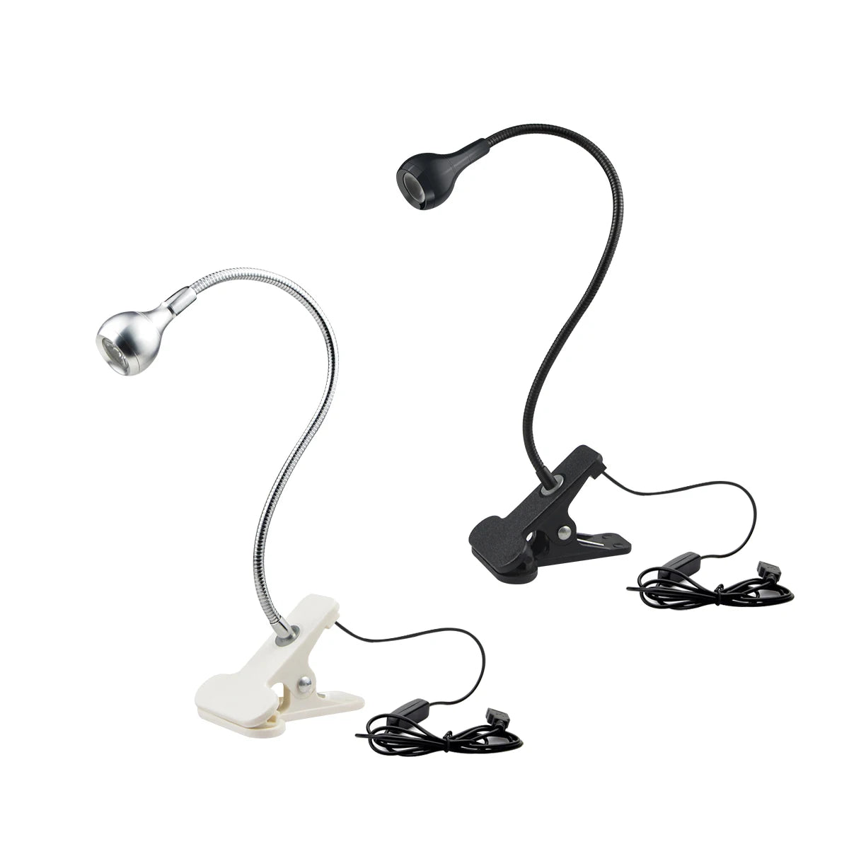 Luminix – lámpara de lectura LED USB flexible 1W – para cama, portátil y oficina