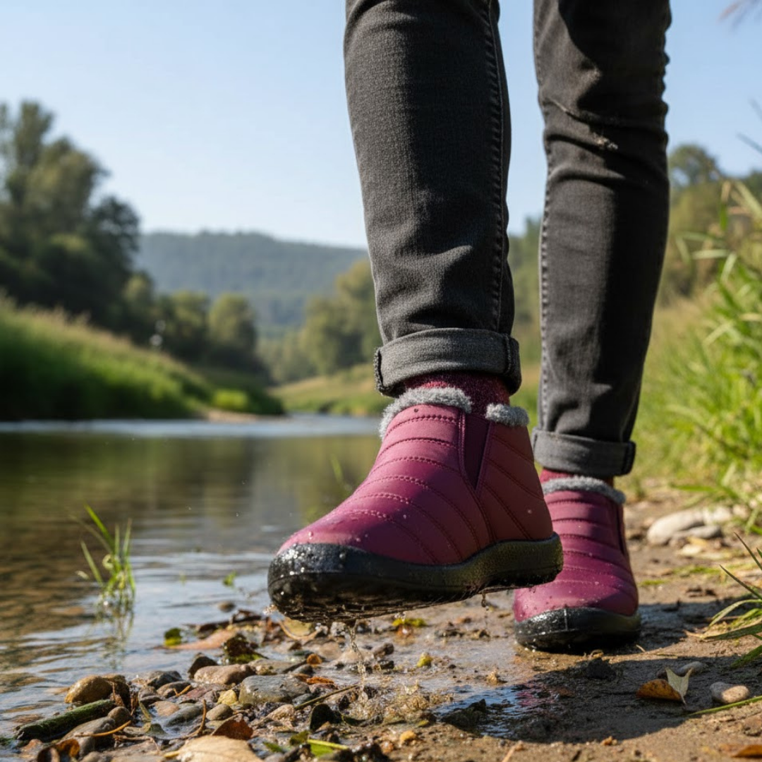 Comfort Winterlaarzen met Antislip Zool – Ruim Ontwerp en Stabiel Loopcomfort