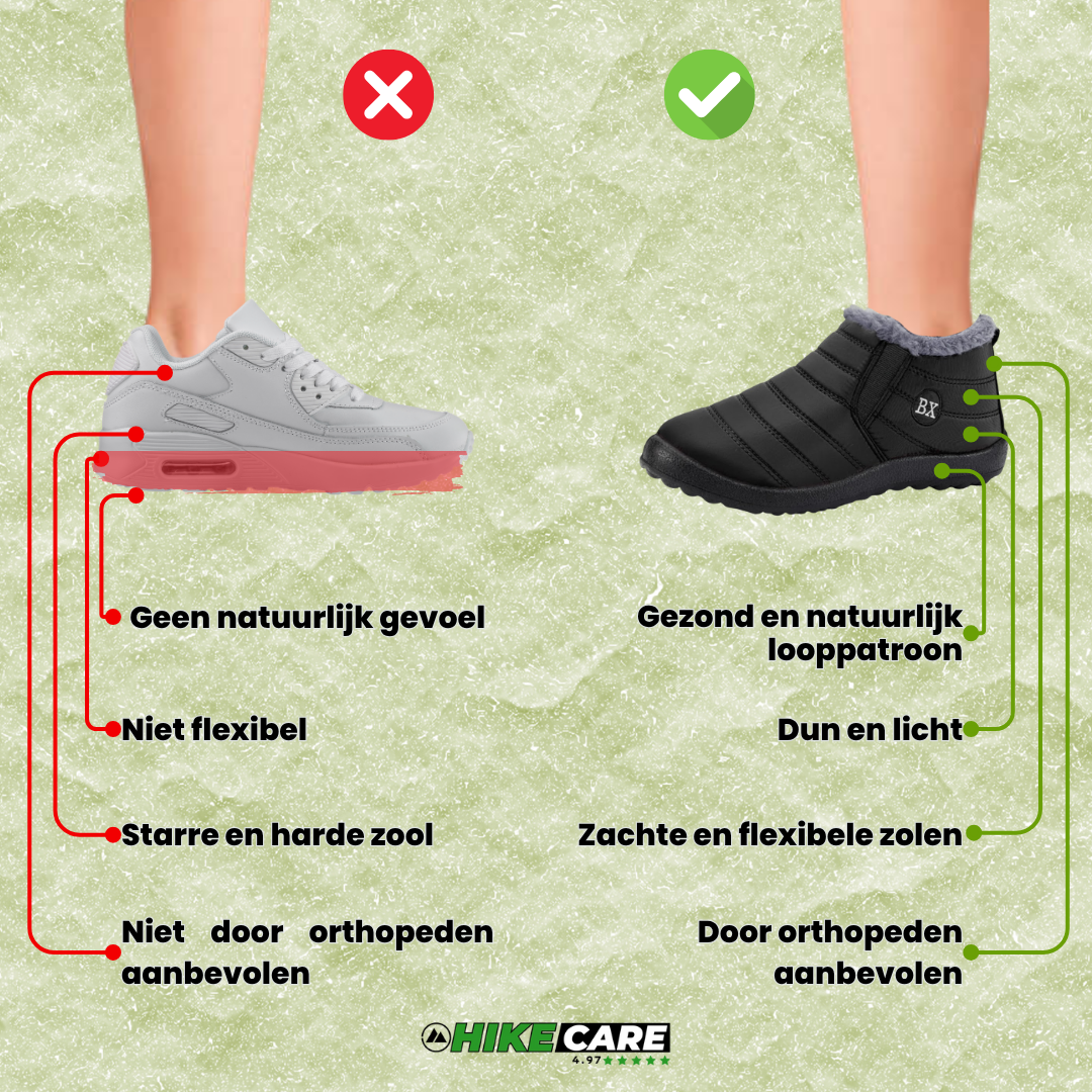 Comfort Winterlaarzen met Antislip Zool – Ruim Ontwerp en Stabiel Loopcomfort