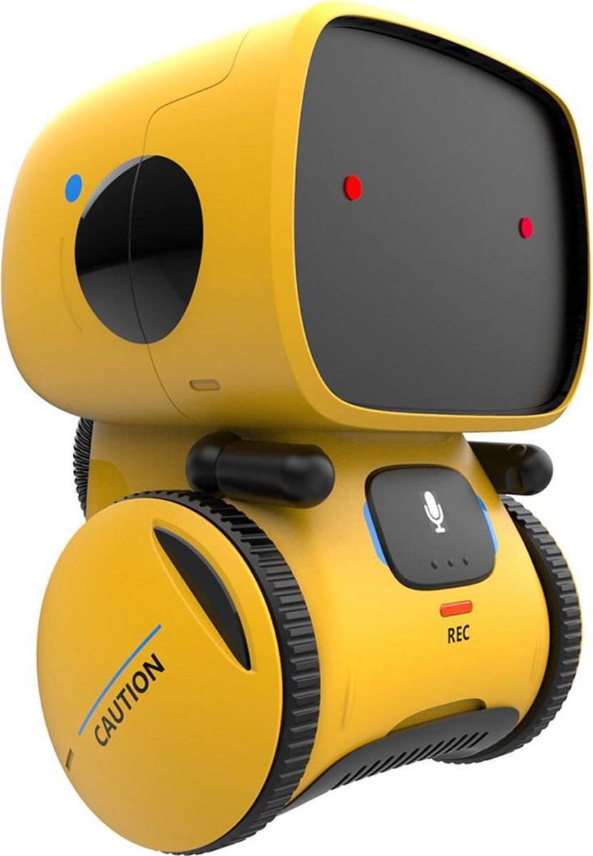 Groovebot Mini – Interactieve Dansrobot met Spraak & Geluidsfunctie