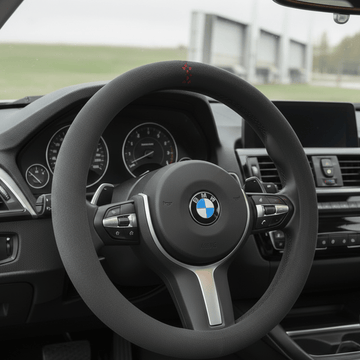 GRIPNOBLE – Artificial leather steering wheel cover for secure grip and comfort Vestragear