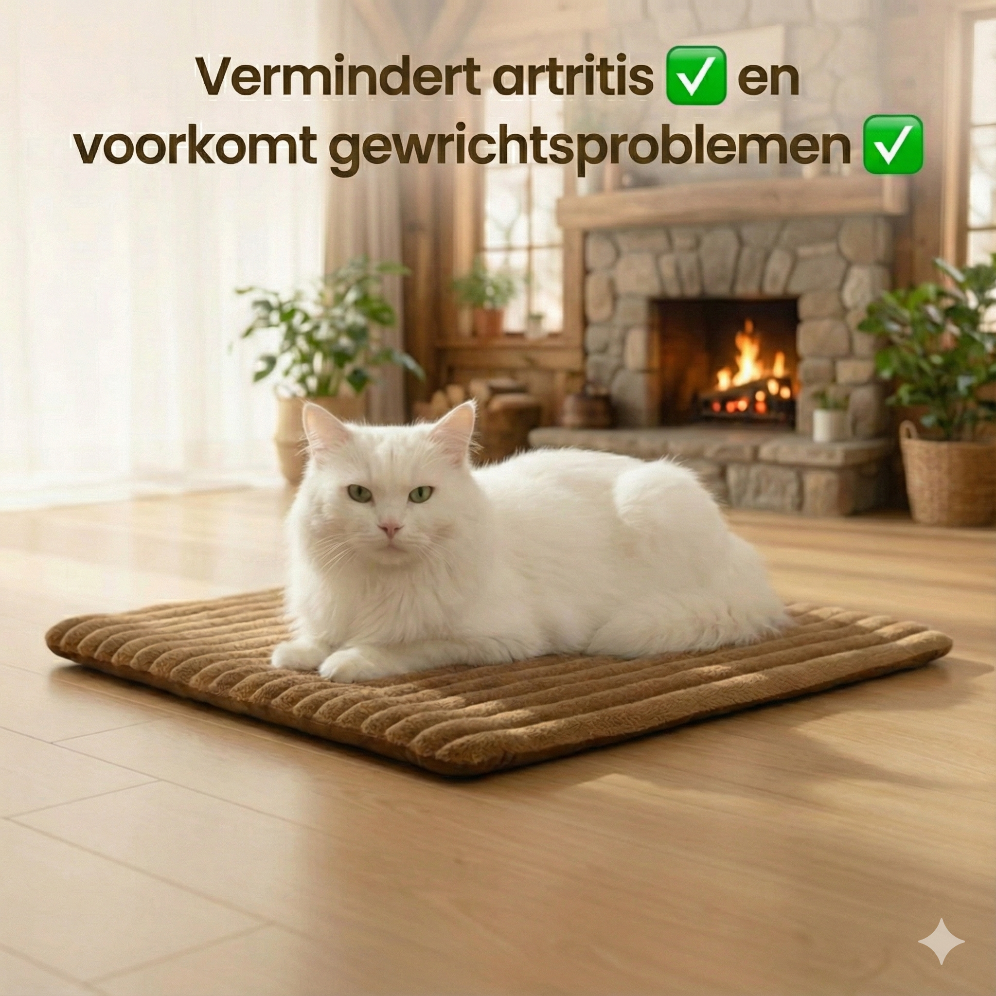 Zeg vaarwel tegen koude vloeren – geef je huisdier heerlijke, natuurlijke warmte