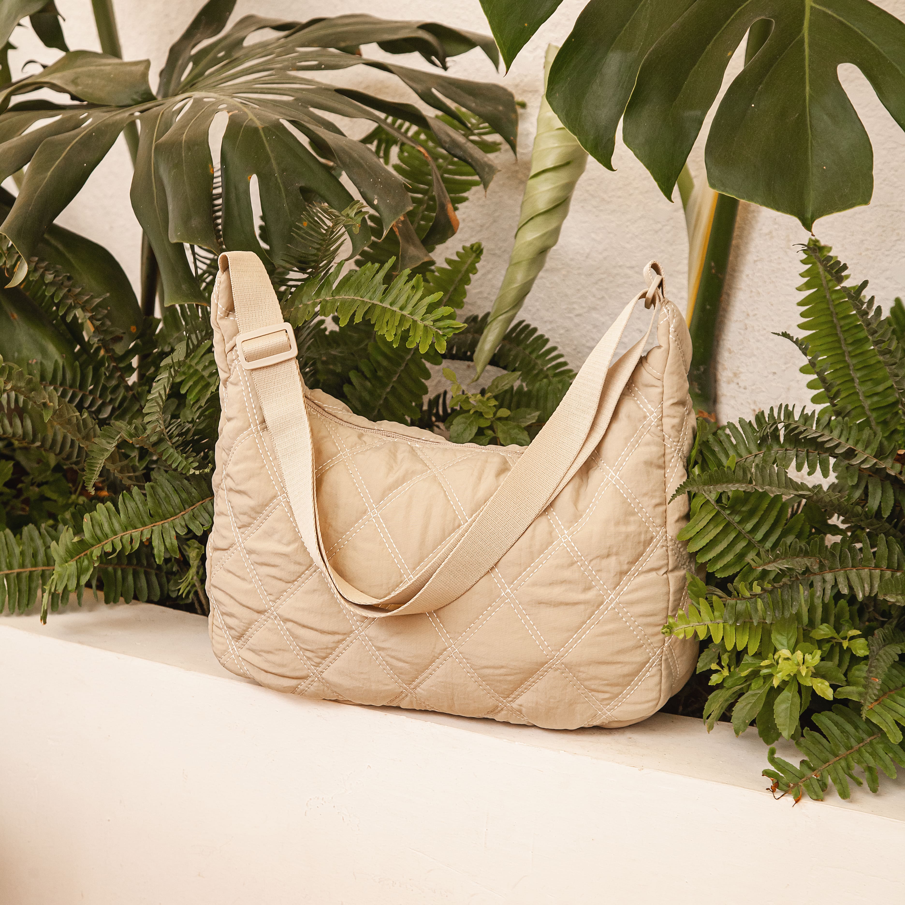 Revalki Quilted Puffer Bag