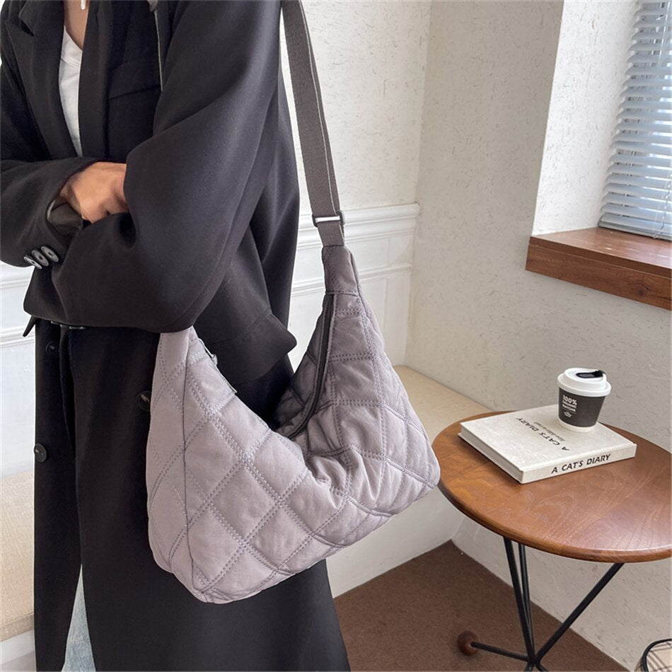 Revalki Quilted Puffer Bag