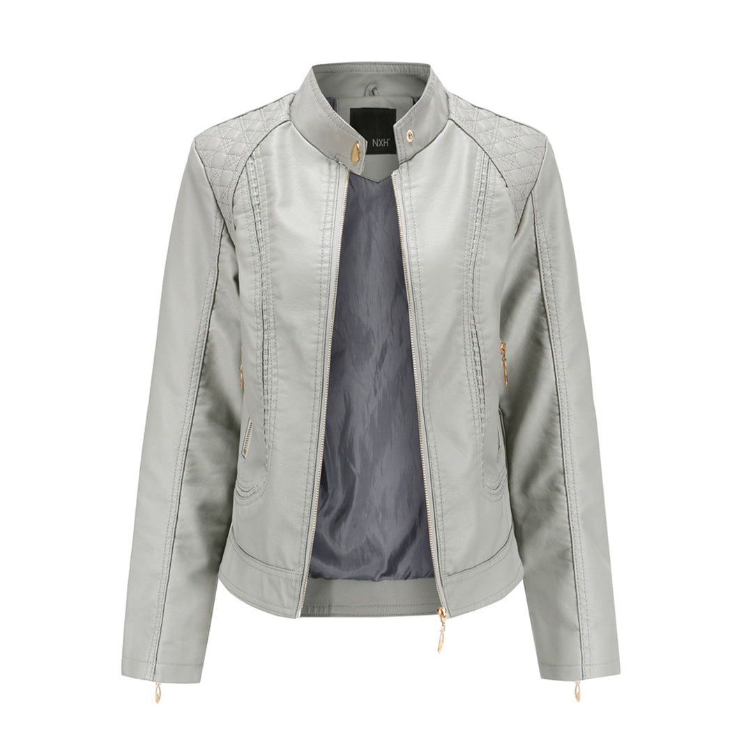 Yldana | Chaqueta de cuero elegante para mujer