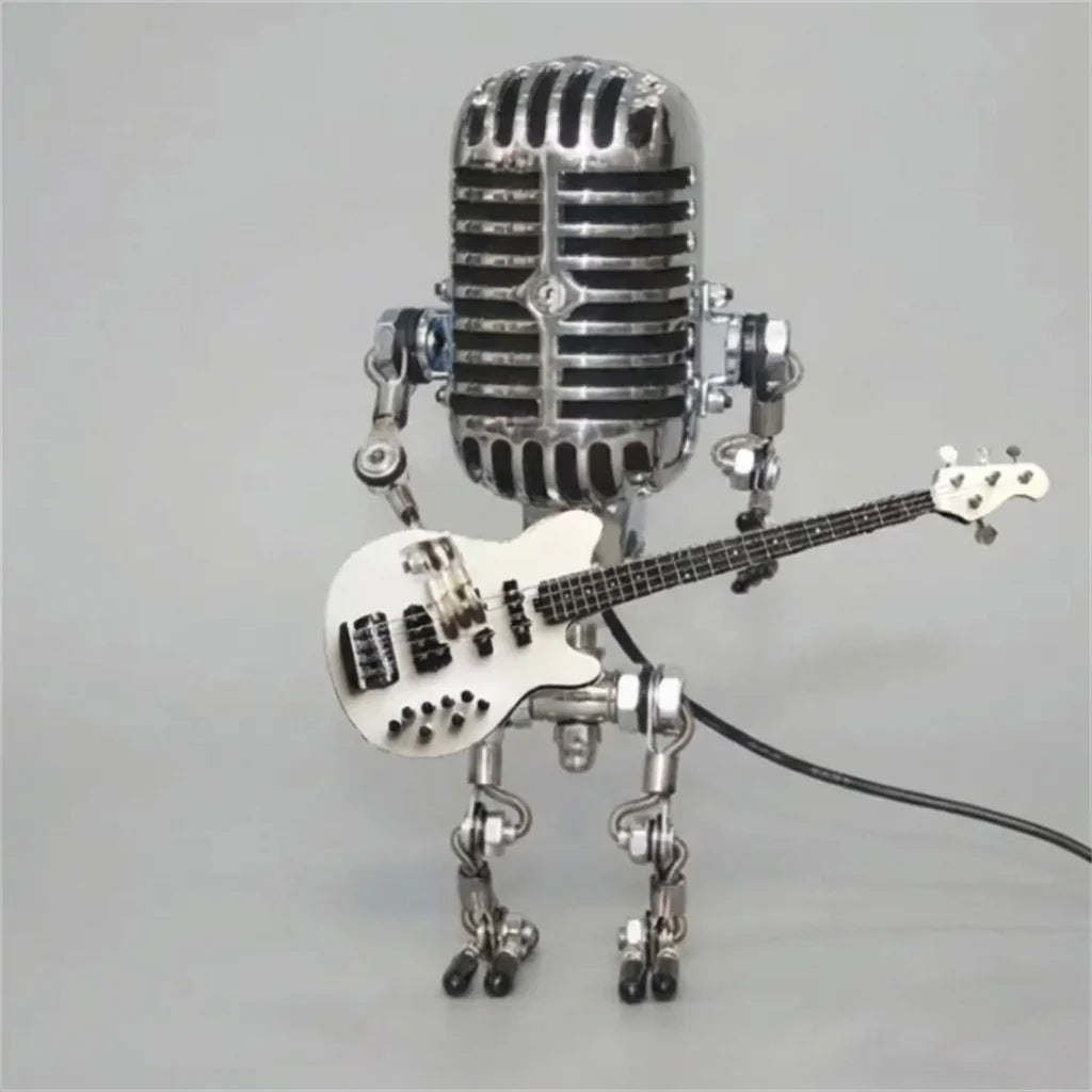 Guitar Themed Table Lamp - StrumBot 4