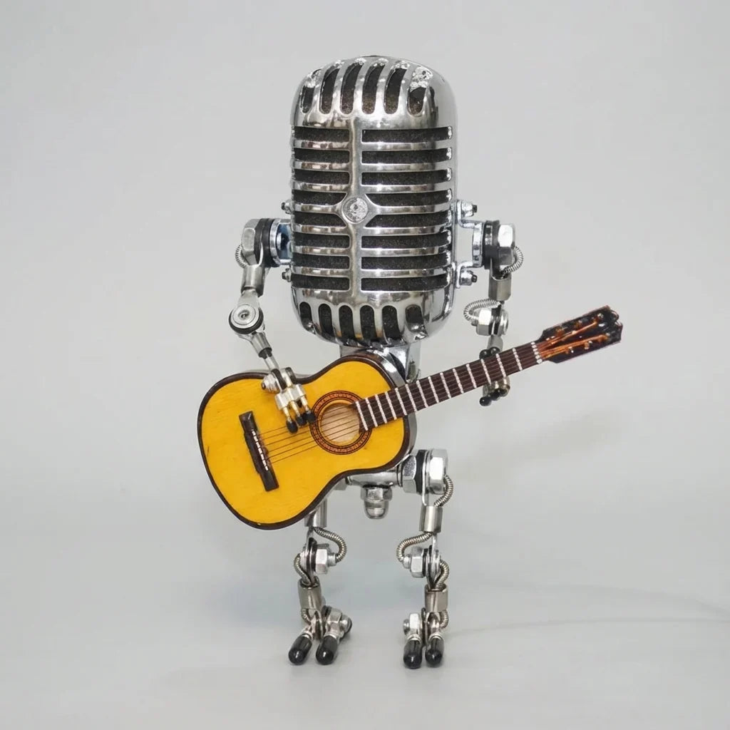Guitar Themed Table Lamp - StrumBot 5