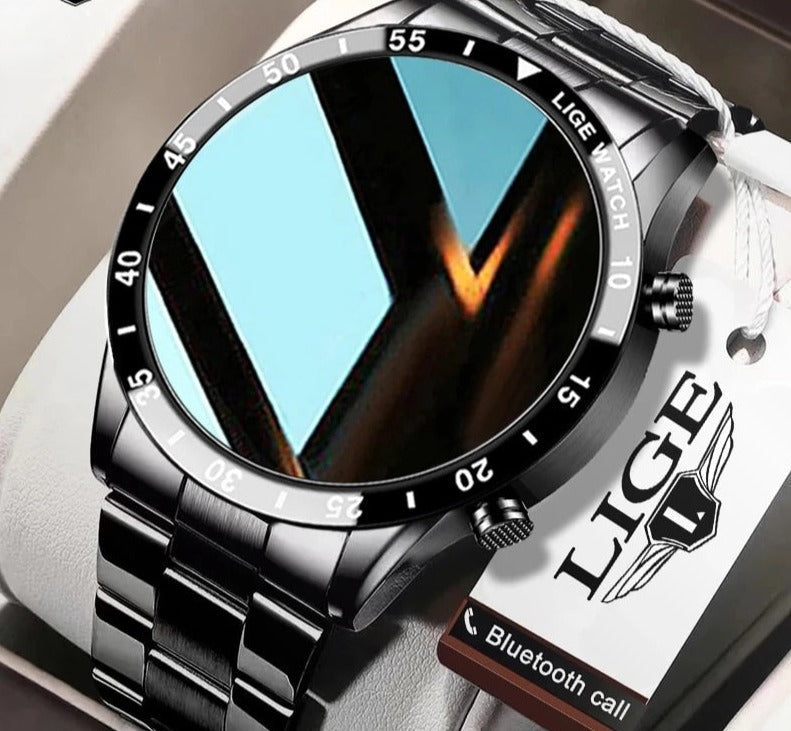 Luxury Men's Smartwatch | Multisport Mode | Health Monitoring