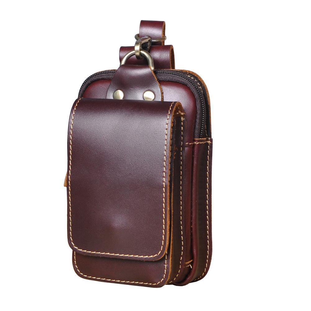 PU Lederen Heren Waist Bag