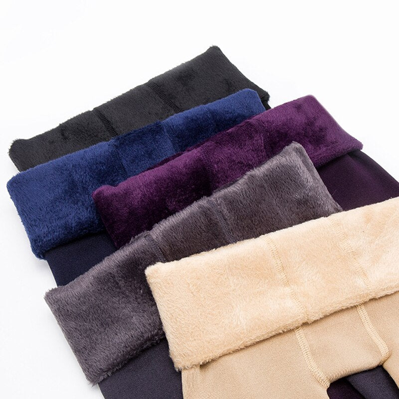 Dames winterlegging – warme binnenzijde met elastische pasvorm