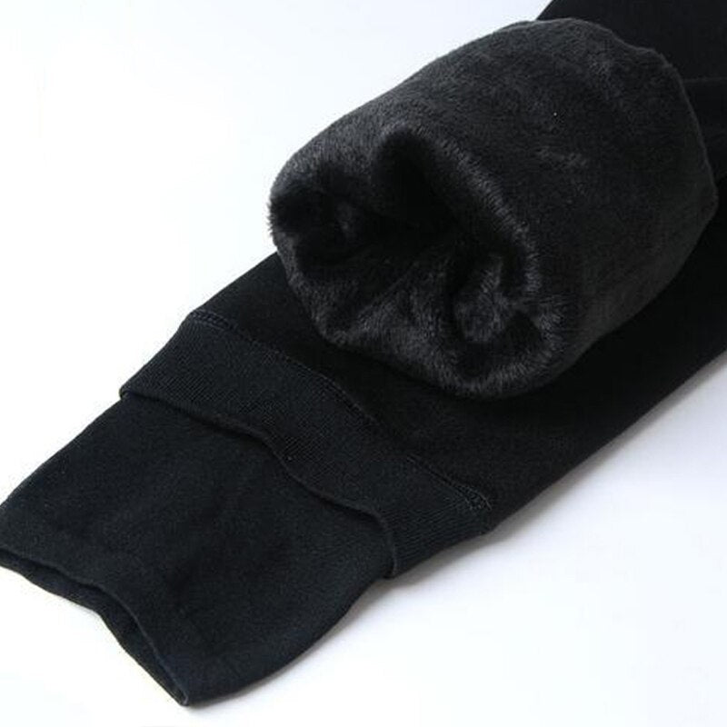 Dames winterlegging – warme binnenzijde met elastische pasvorm