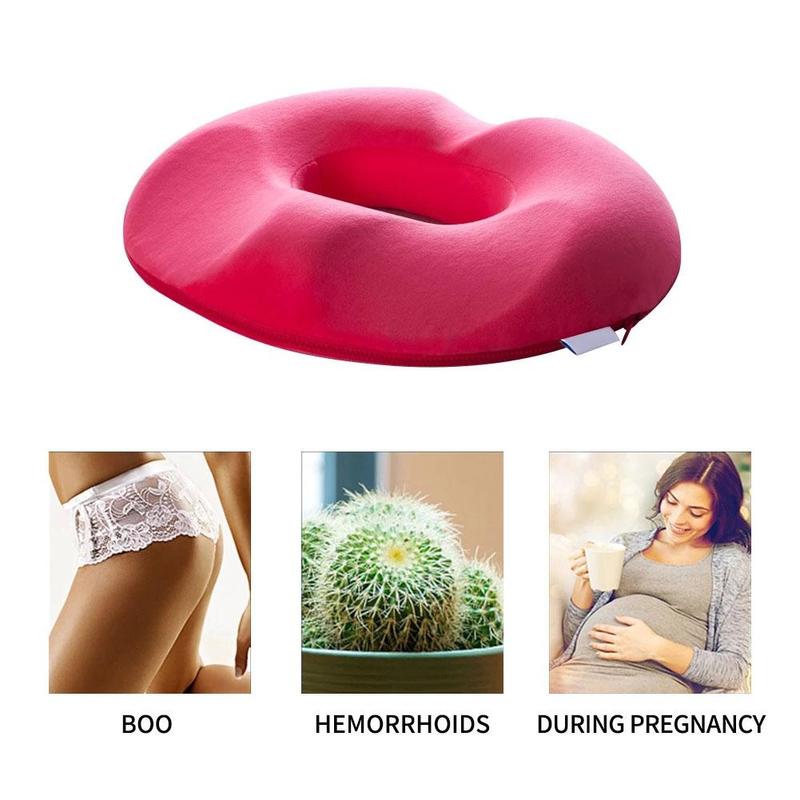 ReliefCushion – almofada de asento de espuma viscoelástica en forma de dona – contra a dor