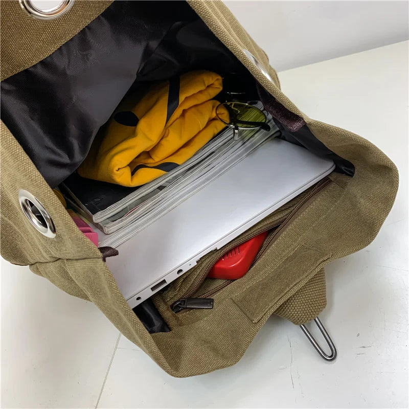 Travel Backpack – Heavy Duty Canvas Backpack for Sports & Daily Use