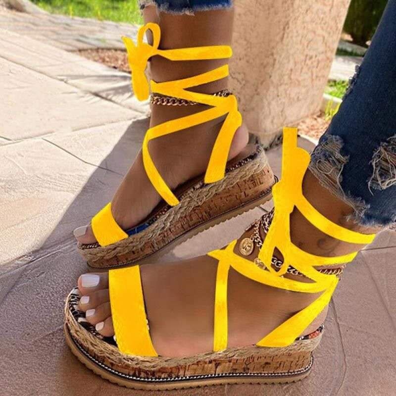 Riemchen Cross Damen Sandalen  