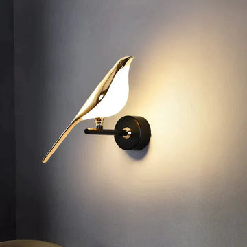 Luminara - Moderne LED Vogellamp – Magnetisch Wand & Tafeldesign